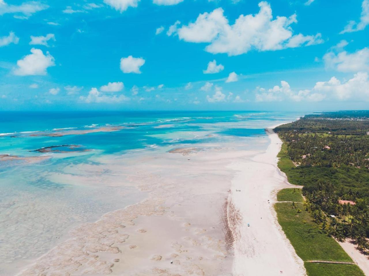 Pousada Pe Na Areia São Miguel dos Milagres 外观 照片