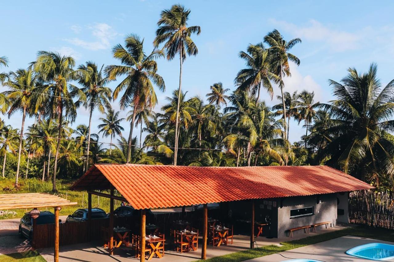 Pousada Pe Na Areia São Miguel dos Milagres 外观 照片